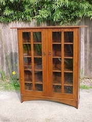 Two-Door Bookcase